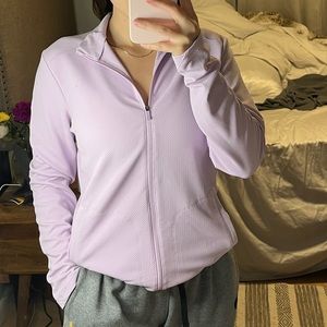 Purple Nike Zip up size small